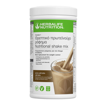 Πρωτεϊνούχο Ρόφημα Formula 1 - Café Latte 550gr