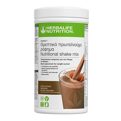 Πρωτεϊνούχο Ρόφημα Formula 1 - Smooth Chocolate 550gr